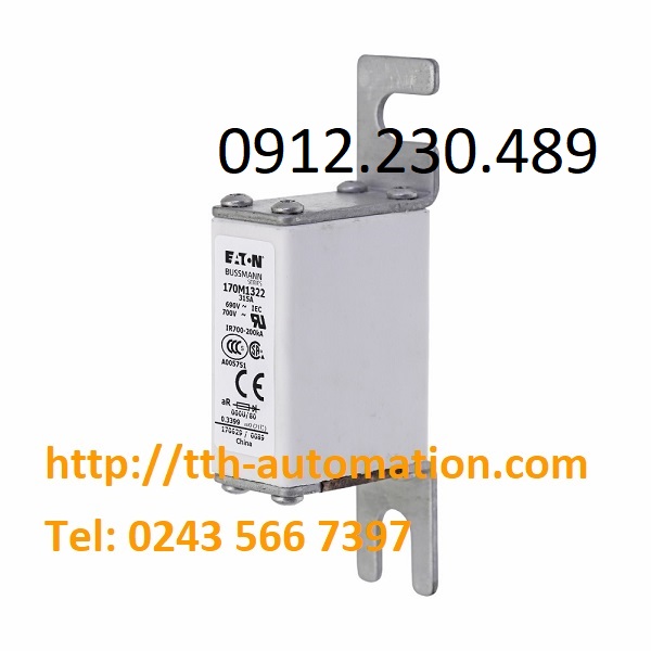 Cầu chì bussmann 170m1322 bảo vệ thiết bị bán dẫn